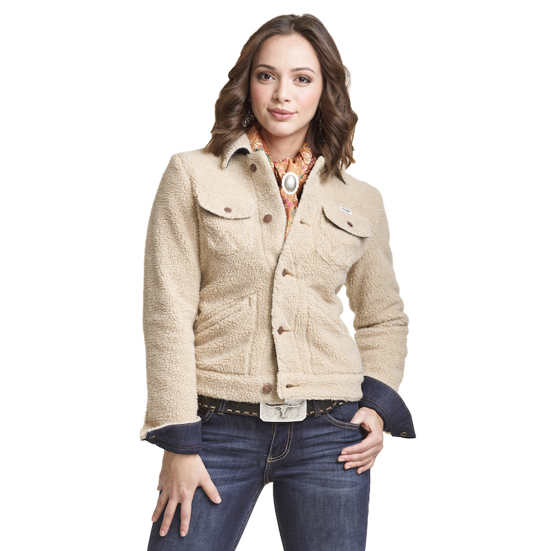 wrangler sherpa jacket womens