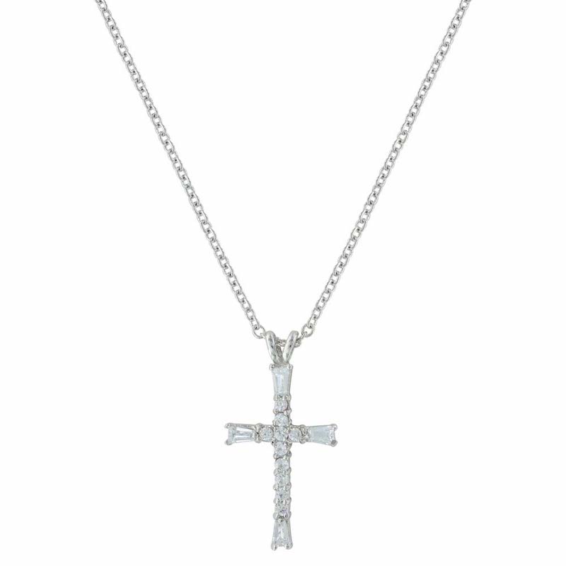 Montana® Silversmiths Radiant Faith Cross Necklace | Dry Creek Western Wear