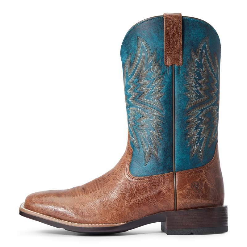 Ariat® Dark Tan/Rocky Blue Men's Valor Ultra Boots | Dry Creek Western Wear