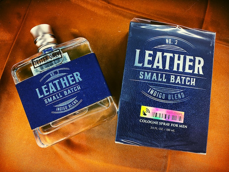 Leather Small Batch #3 Indigo Blend Cologne for Men