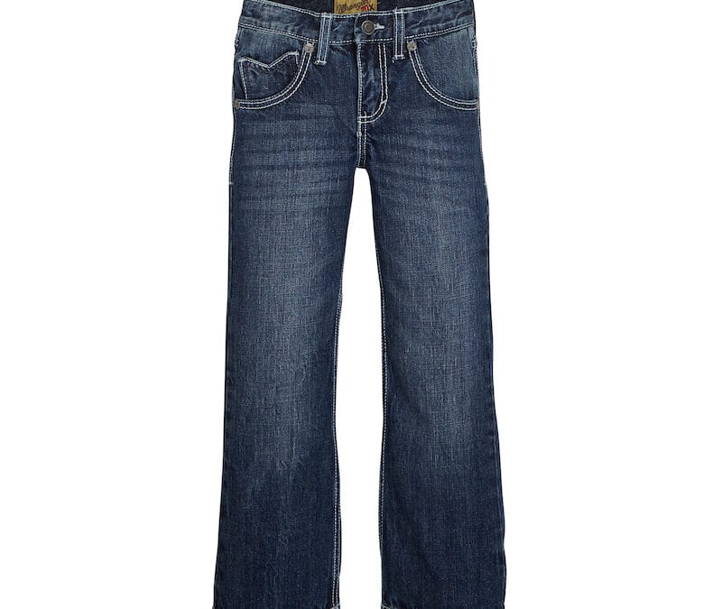 Wrangler® 20X® 42 Stonewash Vintage Big Boys Bootcut Jeans