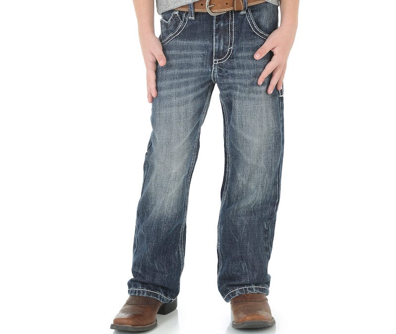 Wrangler® 20X® 42 Stonewash Vintage Little Boys Bootcut Jeans