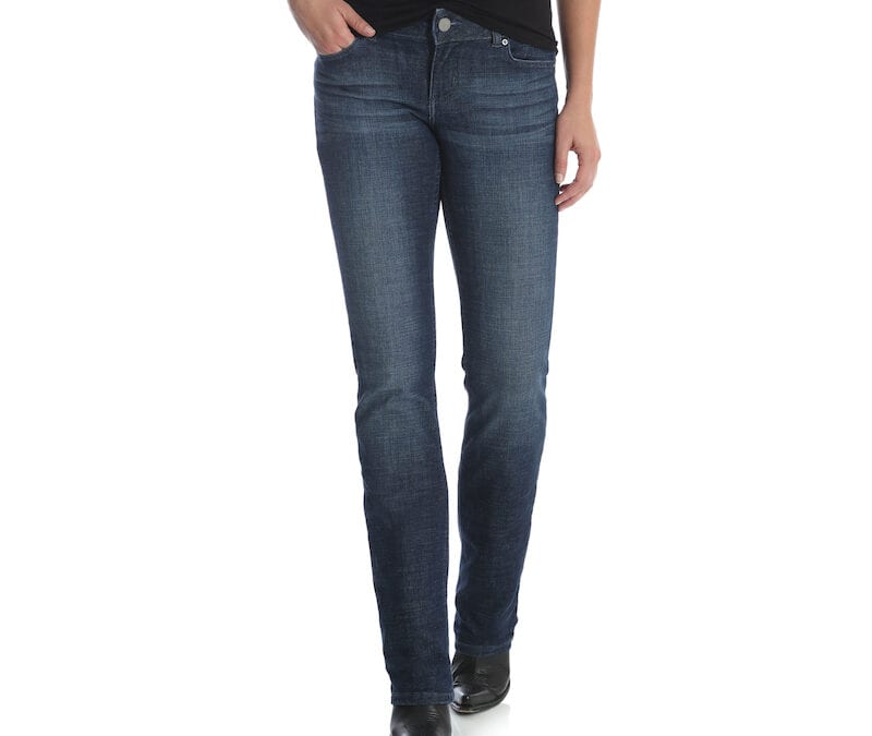Wrangler® DS Wash Mid-rise Straight Leg Women’s Plus Size Jean