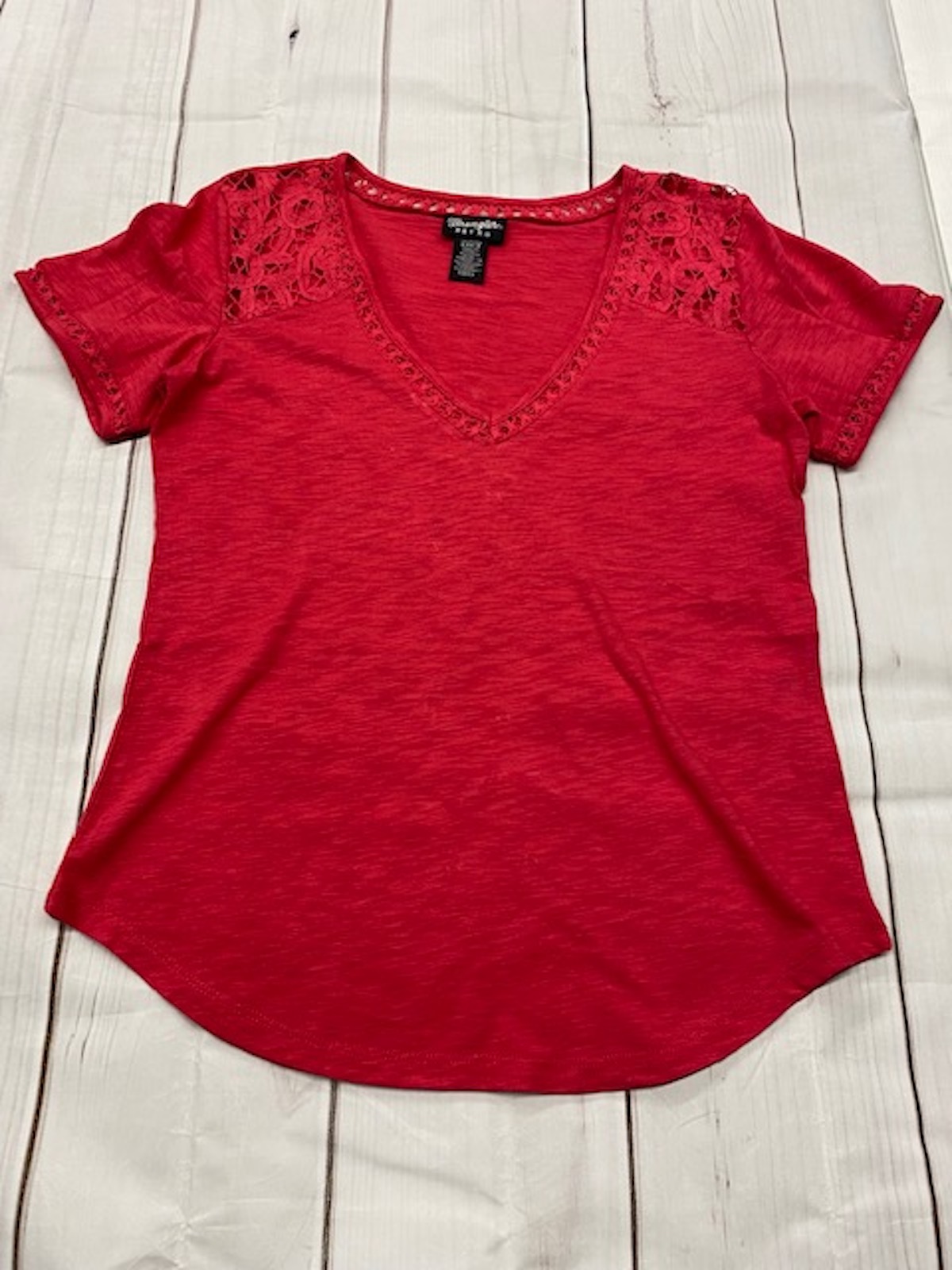 Wrangler® Retro® Ladies Short Sleeve Raspberry T-Shirt | Dry Creek Western  Wear