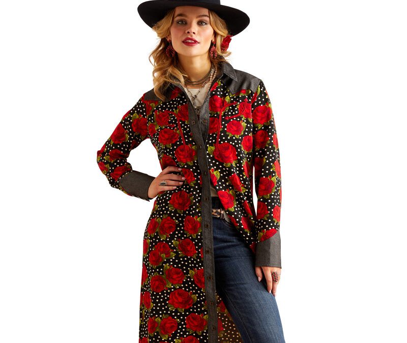Ariat® Punchy Polkadot Rodeo Quincy Women’s Dress/Duster